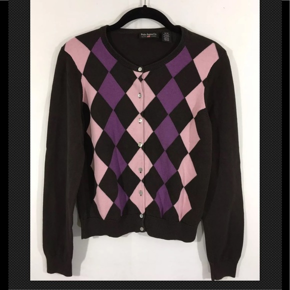 Polo Ralph Lauren Sweaters - Polo Jeans Co Ralph Lauren Argyle Cardigan Sweater